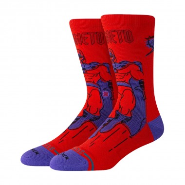 STANCE MAGNETO CREW SOCKS RED