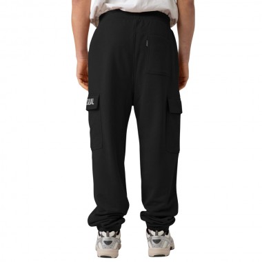 BEE UNUSUAL CARGO SWEATPANTS BLACK