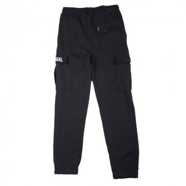 BEE UNUSUAL CARGO SWEATPANTS BLACK