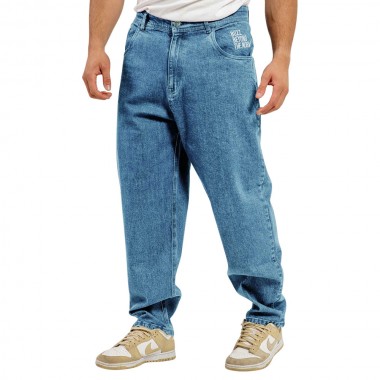 BEE UNUSUAL RELAXED JEANS WASHED BLUE