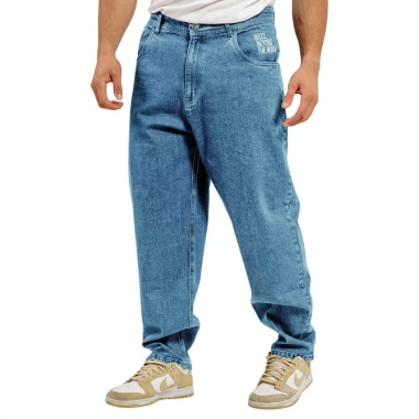 BEE UNUSUAL RELAXED JEANS WASHED BLUE