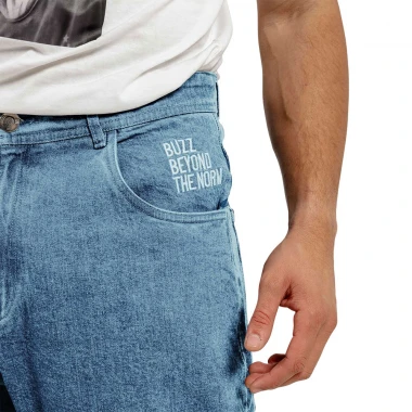 BEE UNUSUAL RELAXED JEANS WASHED BLUE