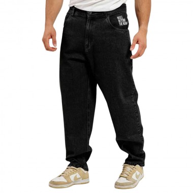 BEE UNUSUAL RELAXED JEANS WASHED BLACK
