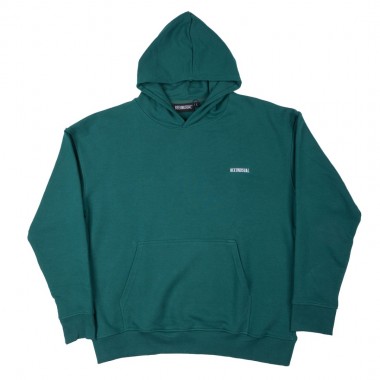 BEE UNUSUAL LOGO EXTRA HEAVY FT HOODIE ADVENTURINE GREEN