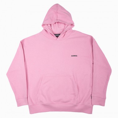 BEE UNUSUAL LOGO EXTRA HEAVY FT HOODIE PINK