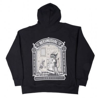 BEE UNUSUAL VANITY EXTRA HEAVY FT HOODIE BLACK