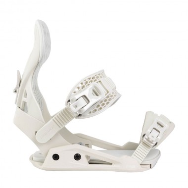 DRAKE QUEEN W SNOWBOARD BINDINGS OFF WHITE