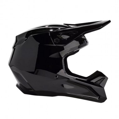 FOX V1 SOLID HELMET BLACK