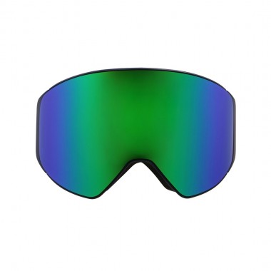 RED BULL SPECT JAMM L SNOW GOGGLES MT BLUE/SMOKE W GREEN MIRROR