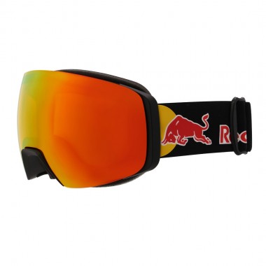 RED BULL SPECT JON L SNOW GOGGLES MT BLK/ORANGE W RED MIRROR