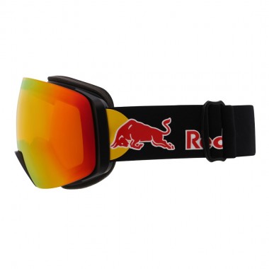 RED BULL SPECT JON L SNOW GOGGLES MT BLK/ORANGE W RED MIRROR