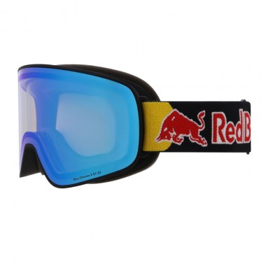 RED BULL SPECT RUSH L SNOW GOGGLES MT BLK/BLUE W BLUE CHROM X
