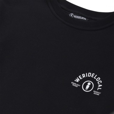 WE RIDE LOCAL ALL TERRAIN CREWNECK BLACK