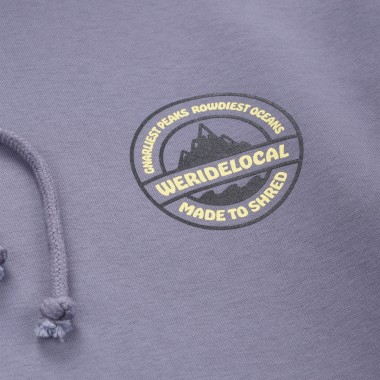 WE RIDE LOCAL BACKYARD HOODIE PALE VIOLET