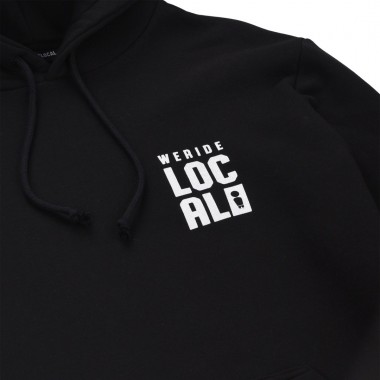 WE RIDE LOCAL DIVISION HOODIE BLACK