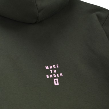 WE RIDE LOCAL DIVISION ZIP HOODIE ARMY