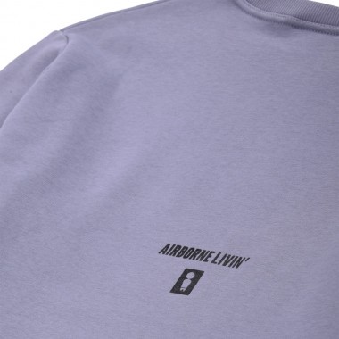 WE RIDE LOCAL LOW RIDER CREWNECK PALE VIOLET