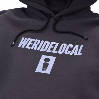 WE RIDE LOCAL STOMPER LONG HOODIE GRAPHITE