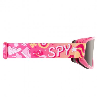 SPY CRUSHER ELITE JR ECO SNOW GOGGLES PINK PARTY/BRONZE SIL MIR