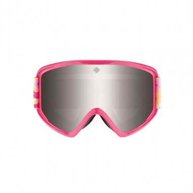 SPY CRUSHER ELITE JR ECO SNOW GOGGLES PINK PARTY/BRONZE SIL MIR