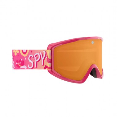 SPY CRUSHER ELITE JR ECO SNOW GOGGLES PINK PARTY/LL PERSIMMON