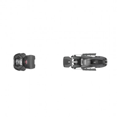 TYROLIA ATTACK LYT 9 GW BRAKE 95 [D] SKI BINDINGS SOLID BLACK