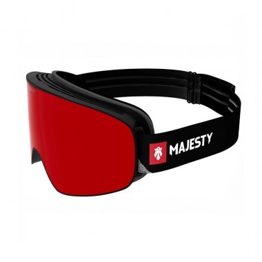 MAJESTY THE FORCE C SNOW GOGGLES BLACK/RED GARNET/ROSE REVO