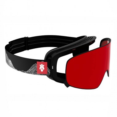 MAJESTY THE FORCE C SNOW GOGGLES BLACK/RED GARNET/ROSE REVO