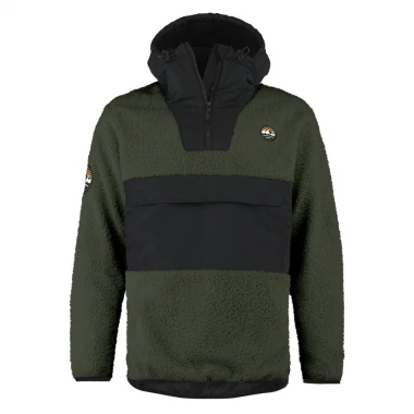 MAJESTY ANORAK FLEECE ARMY GREEN