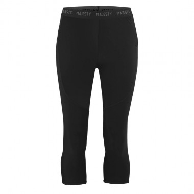 MAJESTY SURFACE THERMAL PANTS BLACK