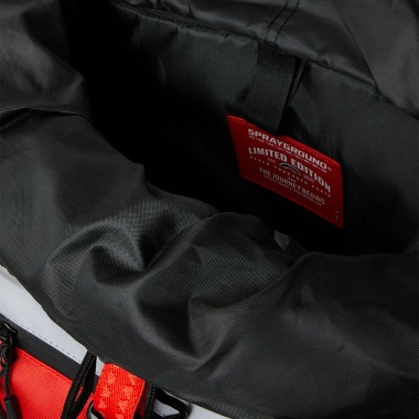 SPRAYGROUND SHREDDED CAMPER BACKPACK
