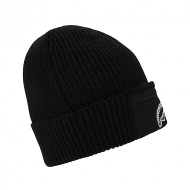 SPRAYGROUND BLACK POCKET BEANIE