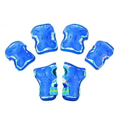 MICRO IMPACT K SKATE PROTECTION SET BLUE