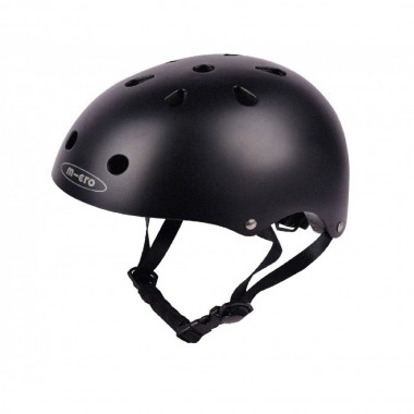 MICRO ROUND SKATE HELMET BLACK