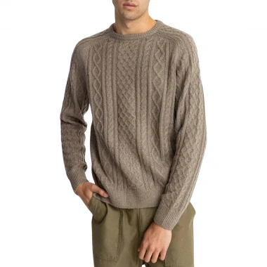 RHYTHM FISHERMAN KNIT SAND