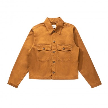 RHYTHM MILITARY LS SHIRT BUTTERSCOTCH