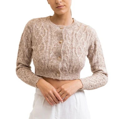 RHYTHM GISELE CABLE CARDIGAN COCO