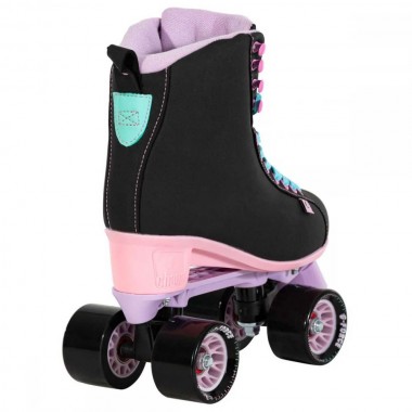 CHAYA MELROSE QUAD ROLLER SKATES BLACK/PINK