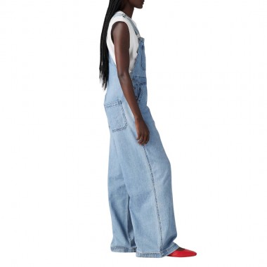 LEVIS XL W OVERALL LIGHT INDIGO/INVESTED INDIGO