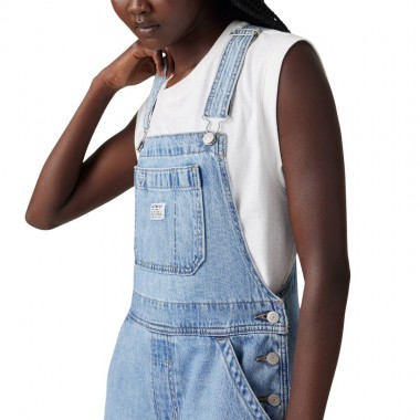 LEVIS XL W OVERALL LIGHT INDIGO/INVESTED INDIGO