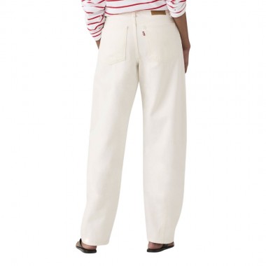LEVIS BAGGY DAD BARREL W JEANS WHITE/TRUTH SLIP