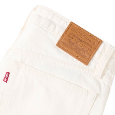 LEVIS BAGGY DAD BARREL W JEANS WHITE/TRUTH SLIP