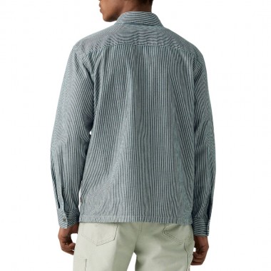LEVI’S® LS WORKER SHIRT DARK INDIGO/WASHINGTON STRIPE