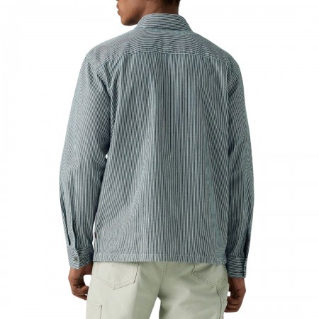 LEVI’S® LS WORKER SHIRT DARK INDIGO/WASHINGTON STRIPE - alternative image