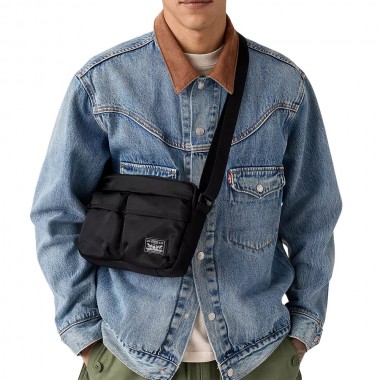 LEVIS MISSION BAY CROSSBODY BAG CAVIAR