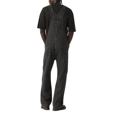 LEVIS LOOSE OVERALL BLACK/DARKLY WASH