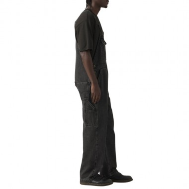 LEVIS LOOSE OVERALL BLACK/DARKLY WASH