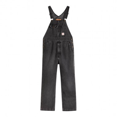 LEVIS LOOSE OVERALL BLACK/DARKLY WASH