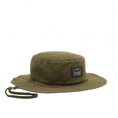 LEVI’S® SUMMER DRAWSTRING BUCKET HAT TRUE OLIVE
