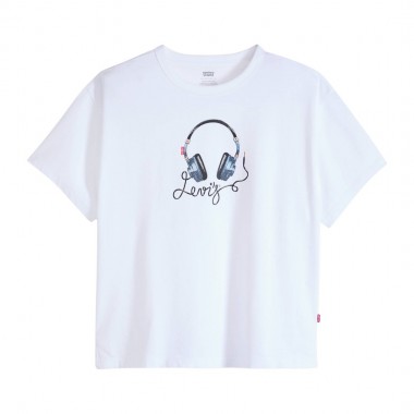 LEVI’S® GRAPHIC W VINTAGE TEE WHITE/DENIM HEADPHONES